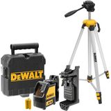 DeWalt DW088KTRI Zelfnivellerende Kruis Lijnlaser In Koffer (DW088K) & Statief In Tas (DE0881T)