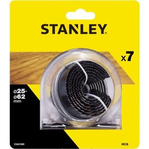Stanley Gatenzagen-set 25-62mm (7-delig)