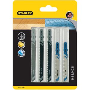 Stanley t-schacht set combi hout/MET decoupeerzaagbladen