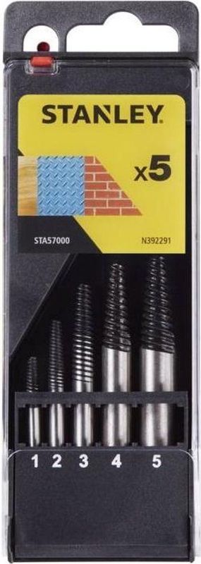 Stanley Schroefuitdraaiset Sta57000-qz 1-5mm | Boren & borensets