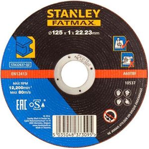 STANLEY STA32637-QZ slijpschijf van staal 125 x 1,0