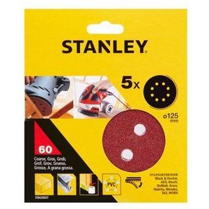 Stanley Schuurschijf Sta32027-xj 125mm K60 5 Stuks | Accessoires