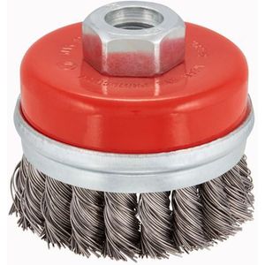 Stanley borstel druciana garnkowa 22,2mm M14 70mm staaldraad pleciony 1 stuk STA36080