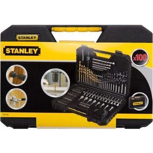 Stanley 100-delige accessoireset in handige opbergkoffer STA7205-XJ