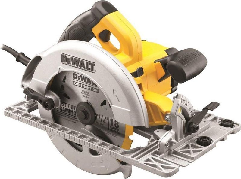 DeWALT Cirkelzaagmachine 1.600W 190mm - Inclusief Koffer en Geleiderail