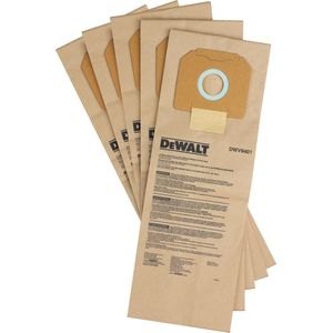 DeWalt Accessoires DWV9402 | Fleece opvangzak | DWV902M/L | 5 stuks - DWV9402-XJ