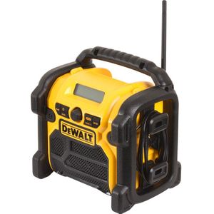 DeWalt DCR019 10.8-18V Li-Ion Accu Bouwradio - Werkt Op Netstroom & Accu