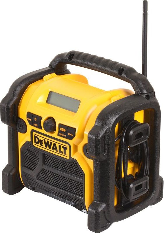 DeWalt - DCR019 - Accu Bouwradio - Zwart - Li-Ion - Compact