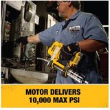 Decalamitka - Accumulator-Vetpers - Gereedschap - Zwart - Hoogdruk