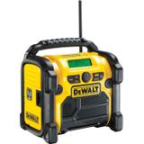 DeWalt DCR020 Accu Bouwradio - DAB+ - Werkt op Netstroom & Accu