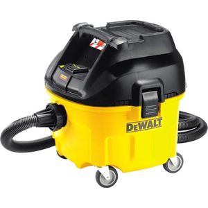 DeWALT DWV901L, Schwarz, Gelb, 30 l, 4 Rad/Räder, 1400 W, 500 mm, 9,5 kg