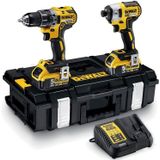 DeWalt DCK266P2 Combiset - Met Accu Klop-/Schroefboormachine en Accu Slagschroevendraaier - 18V