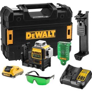 DEWALT Multilijnlaser Zelfnivellerend (3x 360 Graden Stralen en Inclusief 1x 10,8V XR Accu) DCE089D1G