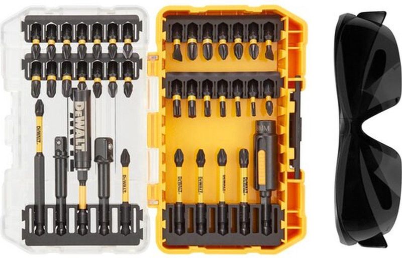 DEWALT - DT70740T-QZ - 38-Delige Flextorq Schroefbitset - Met Zonnebril - In Tough Case