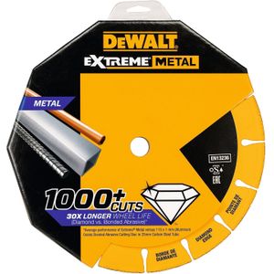 DeWalt Accessoires EXTREME METAL | Doorslijpschijf metaal | 355x(25.4/20)x3.8 mm - DT40259-QZ - DT40259-QZ