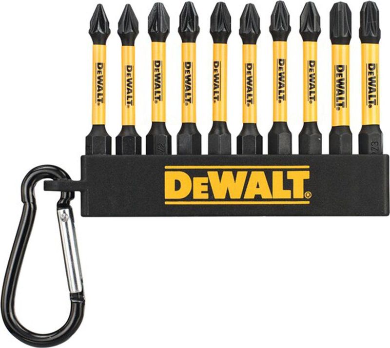 DEWALT DT7276-QZ 10-delige PZ Pozidriv set 50mm - FLEXTORQ