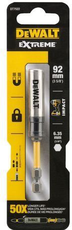 DeWalt - DT7522-QZ - Schroefbithouder - Magnetisch - Roestvrijstaal