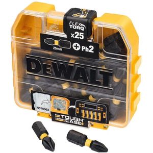 DeWALT DT70555T Impact Torsion TicTac PH2 Schroefbits 25 stuks