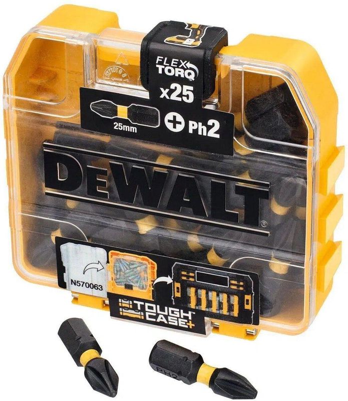 DeWALT DT70555T Impact Torsion TicTac PH2 Schroefbits 25 stuks