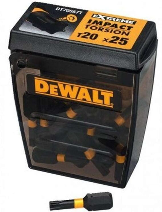 DeWALT DT70557T Impact Torsion TicTac T20 Schroefbits 25 stuks