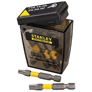 STANLEY STA62615-XJ Tic Tac con 10 stuks 9 puntas y adaptador magnético