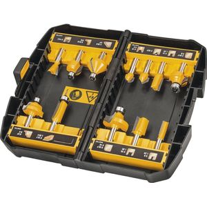 DeWALT DT90016 Frezenset 12-dlg.