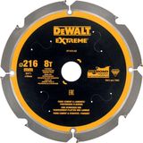 DEWALT DT1473-QZ Cirkelzaagblad - Diamantvertanding - 216 x 30 mm