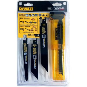 DEWALT - Dewa Reciprozaagbladenset - 13-delig - Bi-metalen Constructie - HSS-tanden