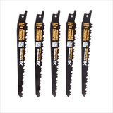 DeWALT DT99554 - Reciprozaagblad - 152mm - Hout Met Spijkers - 5 Stuks