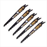 DeWALT DT99554 - Reciprozaagblad - 152mm - Hout Met Spijkers - 5 Stuks