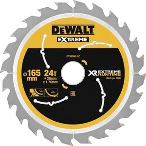 DeWALT DT99560 - Cirkelzaagblad - 165 mm - 24 Tanden - Ultra-dun Kerf