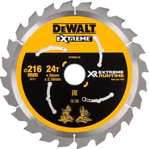 DeWalt Accessoires DT99568 XR Cirkelzaagblad 216x30mm 24 tands - DT99568-QZ