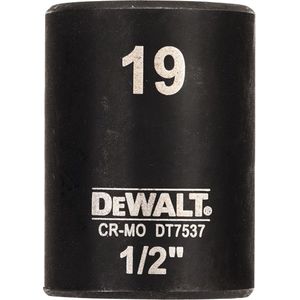 DeWalt - DT7537-QZ - Impact Dop 19mm 1/2" - Kort - 38mm