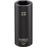 DeWalt - DT7556-QZ - Impact Socket - 22 mm - Geschikt voor Professionals