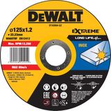 DeWALT - DT43904 - Snijschijf - 125 mm - RVS - Type 41 (recht)