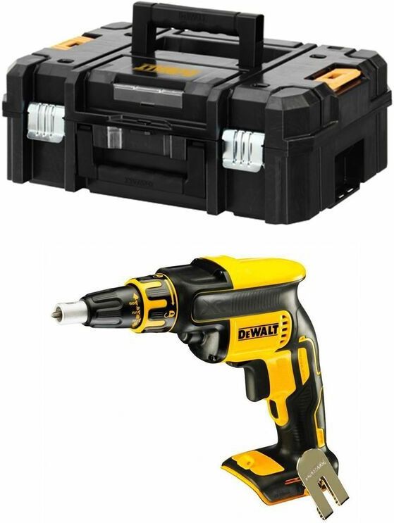 DeWalt DCF620NT 18V Li-Ion accu gipsschroefmachine body in TSTAK - koolborstelloos