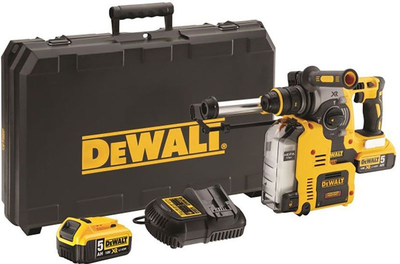 DeWALT - DCH275P2 - SDS+ Combihamer - Geïntegreerd Stofafzuigsysteem - 4 tot 24 mm