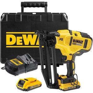 DeWalt DCN660D2 18V Li-Ion Accu Afwerk Tacker set (2x 2.0Ah Accu) In Koffer - 32-63mm - 16 Gauge