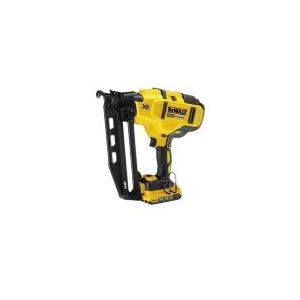 DeWalt DCN660D2 18V Li-Ion Accu afwerk tacker set (2x 2.0Ah accu) in koffer - 32-63mm - 16 Gauge - koolborstelloos