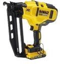 DeWalt DCN660D2 18V Li-Ion Accu afwerk tacker set (2x 2.0Ah accu) in koffer - 32-63mm - 16 Gauge - koolborstelloos