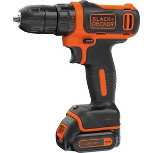 black + decker bdcdd12b-qw compacte boormachine met 2 accu's 10,8 v