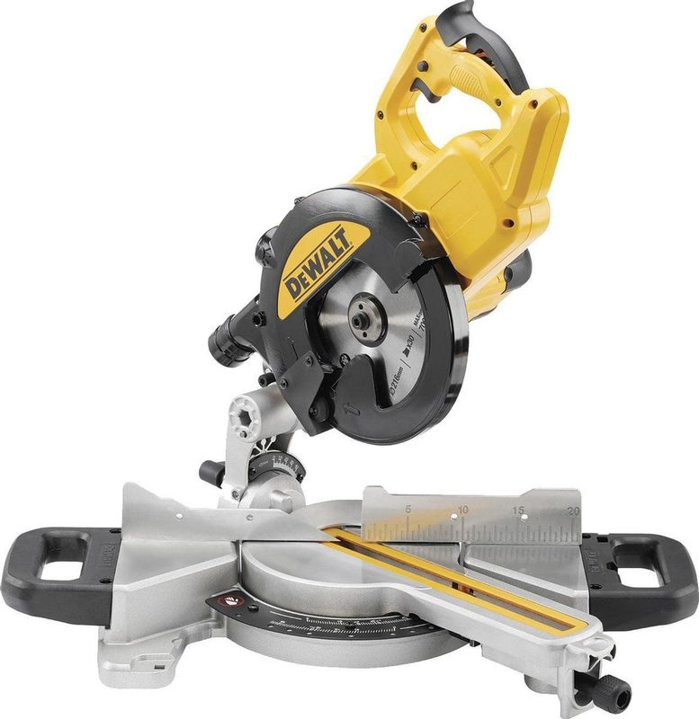 DeWalt DWS773 Afkortzaag - 1300W - 216 x 30mm - Inclusief Zaagblad en Toebehoren
