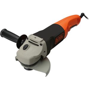 BLACK+DECKER KG1202-QS Haakse Slijper - 1200W - 125mm - Schakelaar met Nulspanningsbeveiliging