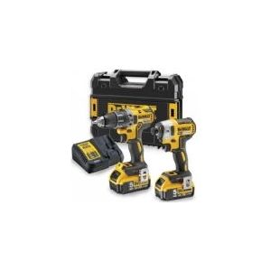 DeWalt DCK268P2T Accuboormachine DCD791 + Slagschroevendraaier DCF887 - 18v 5.0Ah Li-ion -
