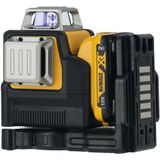 DeWalt DCE0811D1G 10,8V Li-Ion accu Kruislijnlaser 360 graden set (1x 2,0Ah accu) in koffer - groen