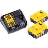 DeWalt DCD991P2 18V Li-Ion accu schroef-/boormachine set (2x 5.0Ah accu) in koffer - koolborstelloos