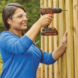 BLACK+DECKER BDCDC18-QW Accuboormachine - 18V - met schroeffunctie - inclusief accu en lader