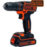 BLACK+DECKER Accuboormachine 18V + Lader 400mA BDCDC18K