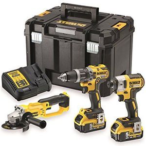 DEWALT DCK383P2T-QW Gereedschapsset, 18 V, geel/zwart