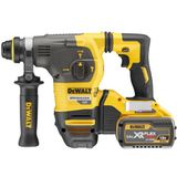 DeWalt DCH333X2 18V / 54V Li-Ion XR Flexvolt Accu SDS-plus combihamer set (2x 6.0Ah accu) in TSTAK - 3,5J - koolborstelloos